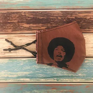 Angela Davis Face Mask