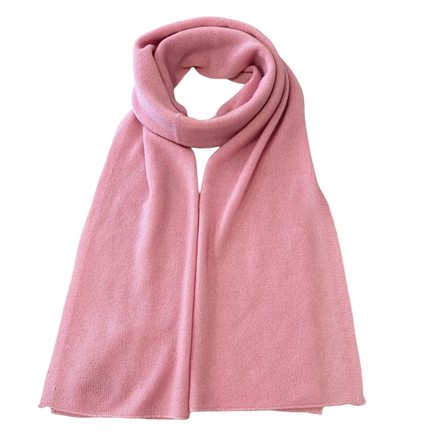 Baby Pink Cashmere Scarf