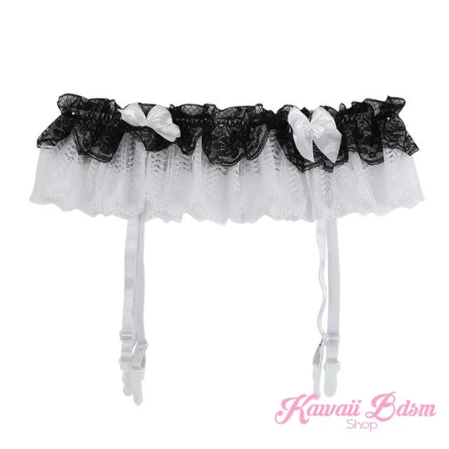 BabyDoll Garter & Stockings Set