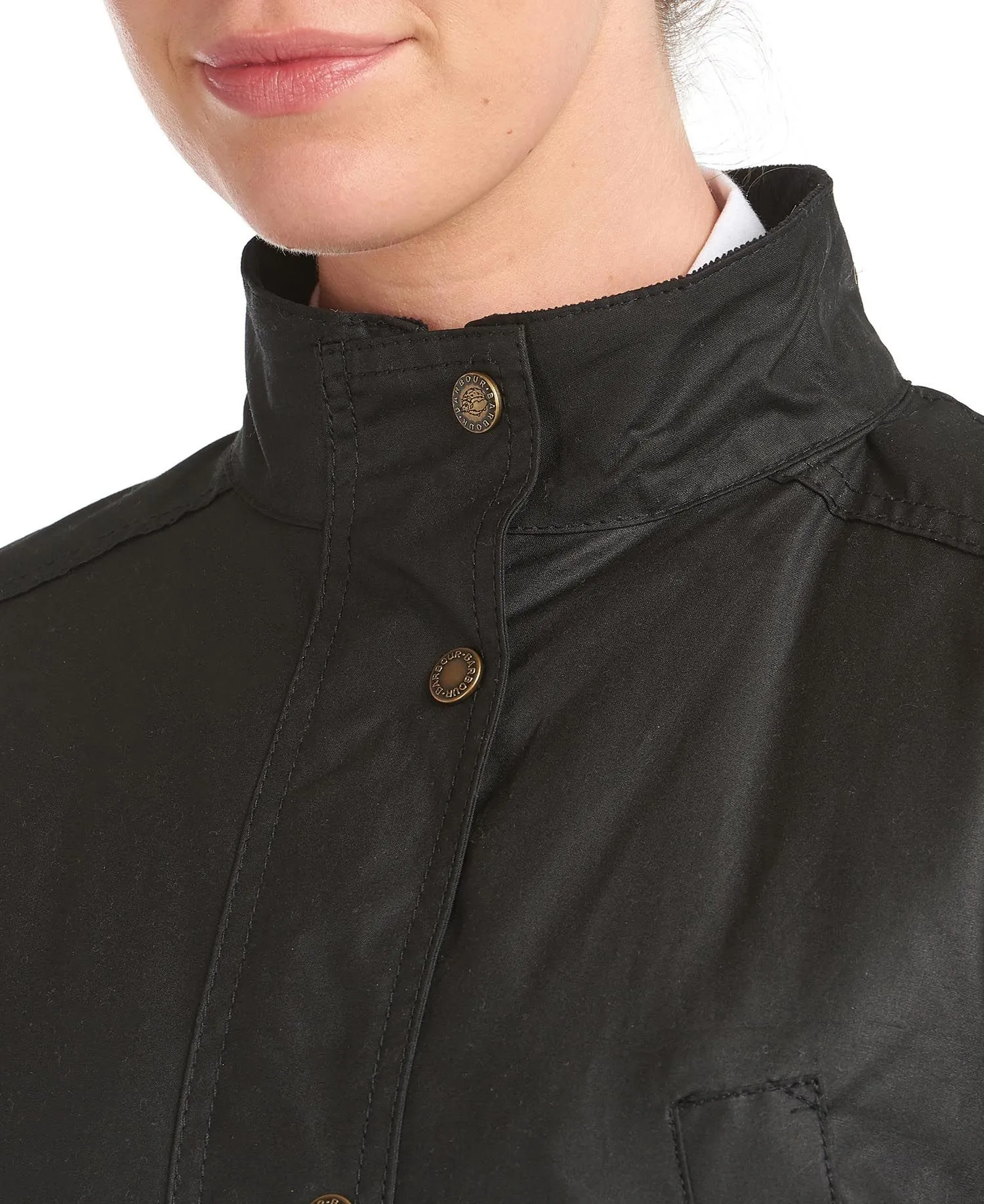 Barbour - Women's Montgomery Wax - Black