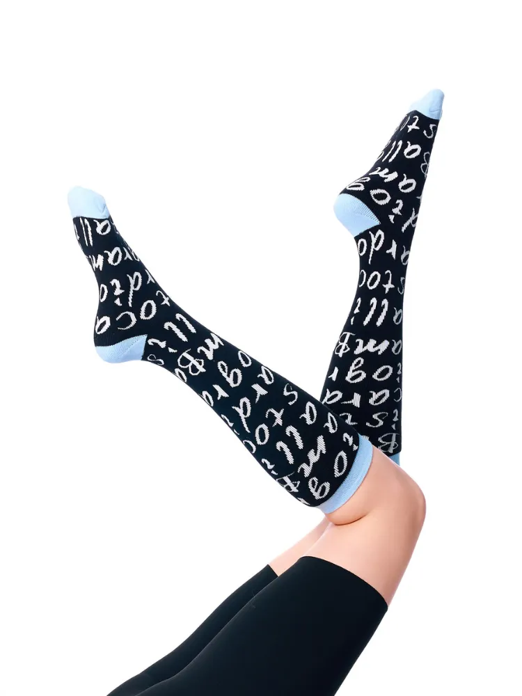 BCG Unisex Cute Patterned Ski Socks