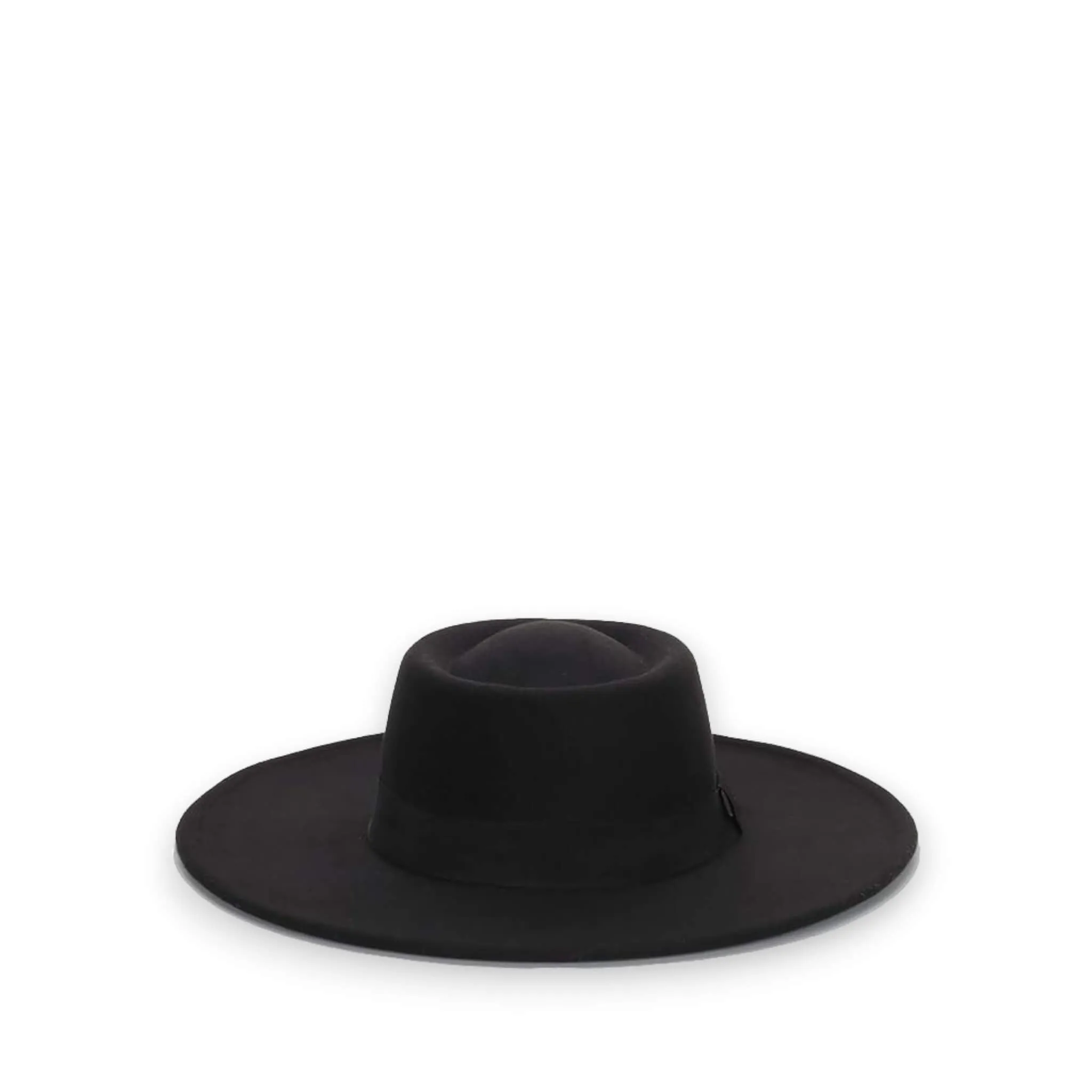 Black Boater Hat for Women