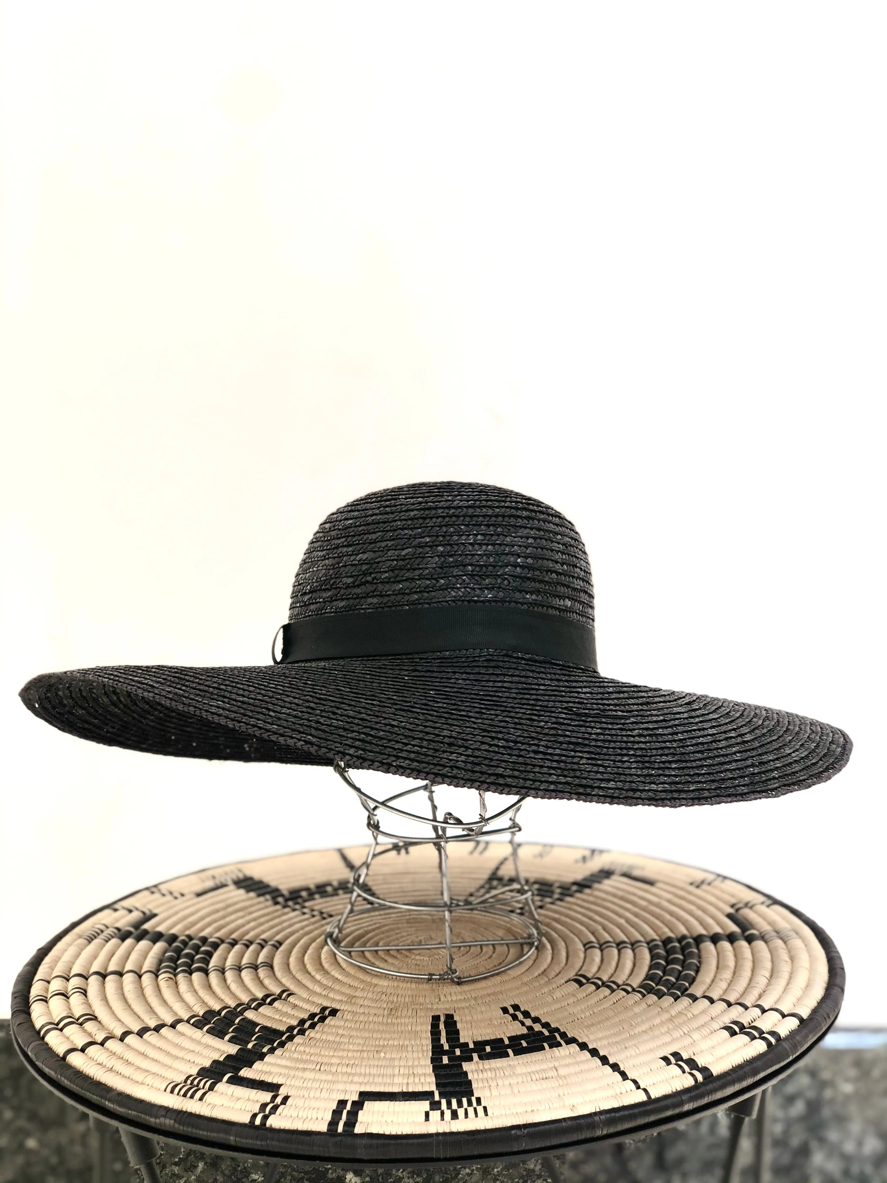 Black Panama Hat