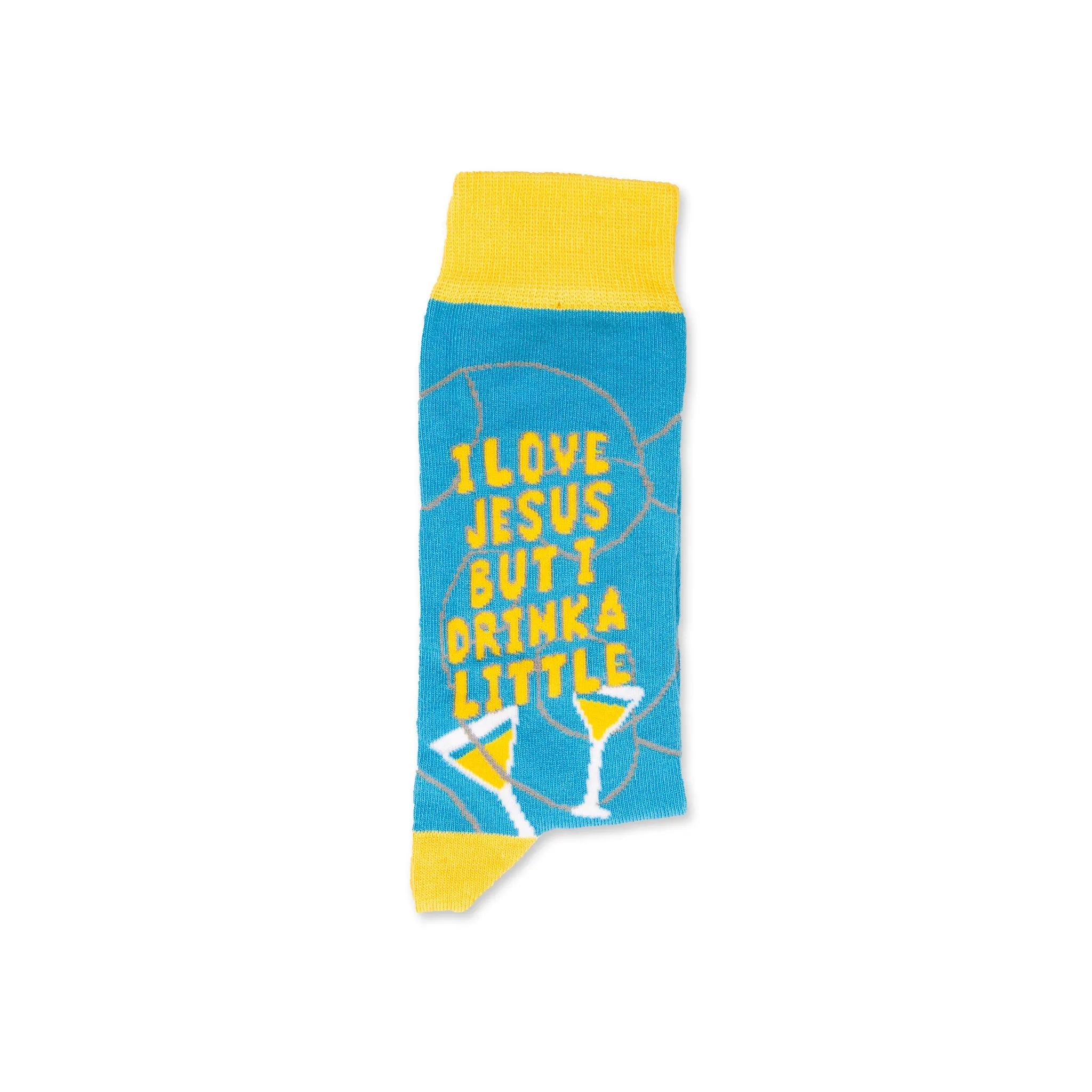 Christian Socks Jesus Socks I Love Jesus But I Drink A Little Socks Cotton Socks Birthday Gift Socks Funny Socks Unisex Socks Pattern Socks Holiday Socks Cute Socks