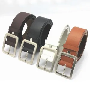 Classic Japanese Leather Belts with buckle