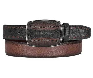 Cuadra BC261 MN Brown Deer Woven Belt