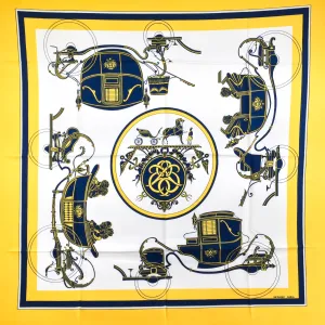 Ex Libris Hermes Scarf by Grygkar 90 cm Silk