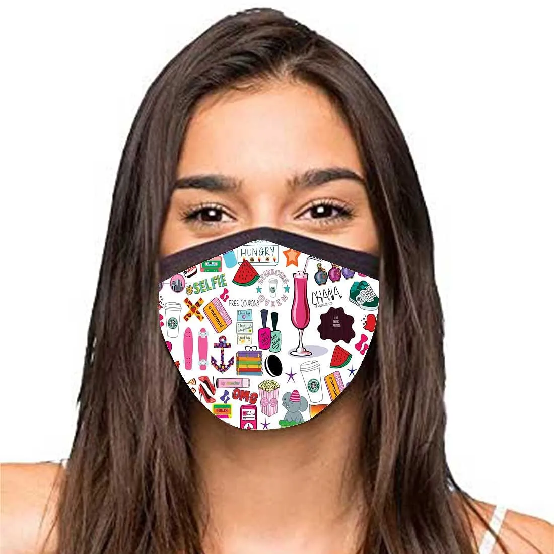 Face Masks Reusable Washable Set Of 2 -Teen_Talk