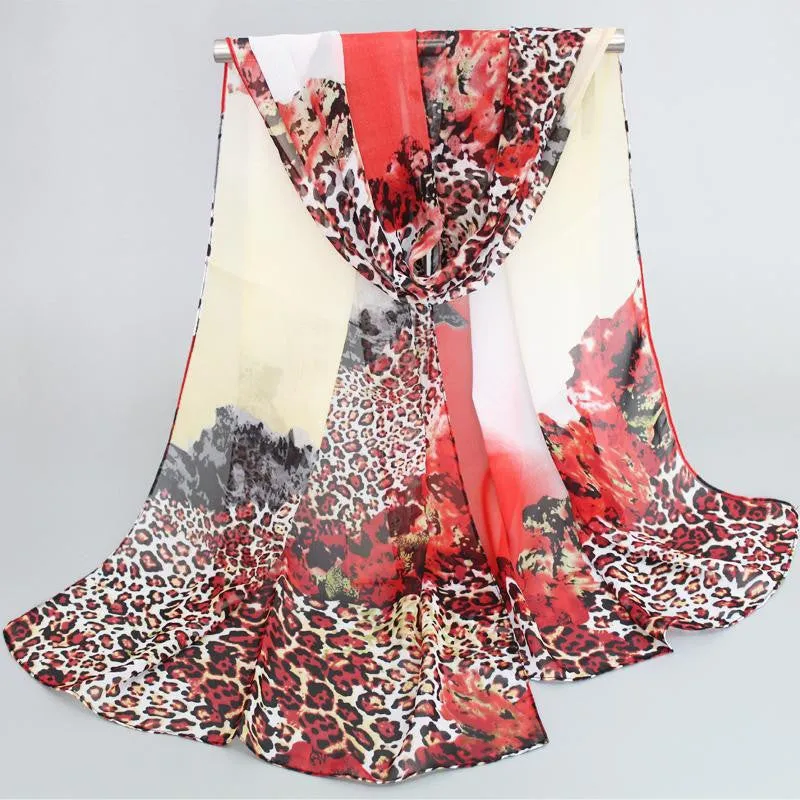 Fashion scarf women scarves chiffon scarves soft smooth thin silk scarf for women phasmina women shawl