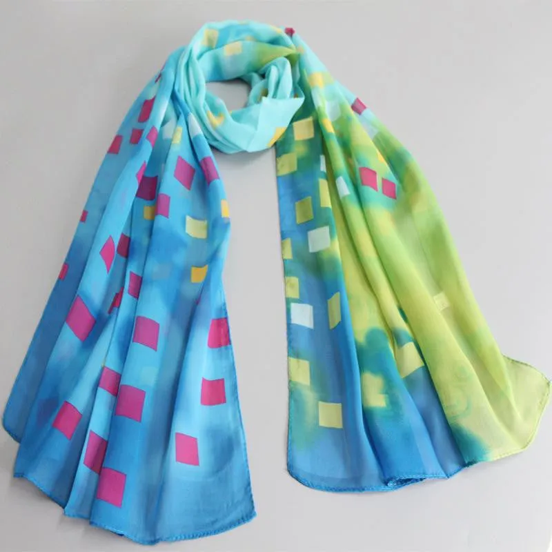 Fashion scarf women scarves chiffon scarves soft smooth thin silk scarf for women phasmina women shawl