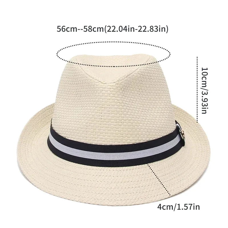 Fashionable Straw Panama Cap