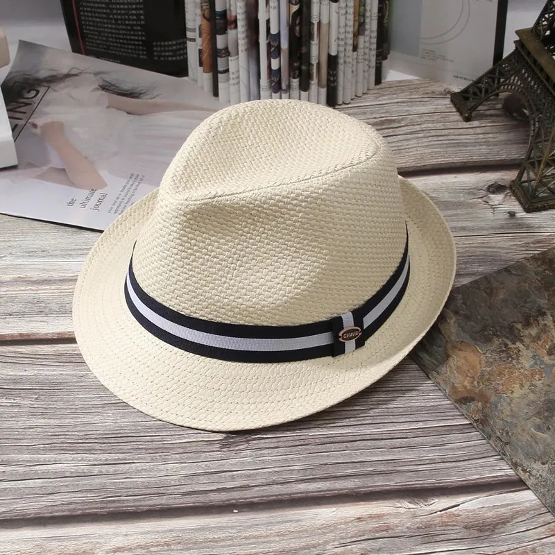 Fashionable Straw Panama Cap