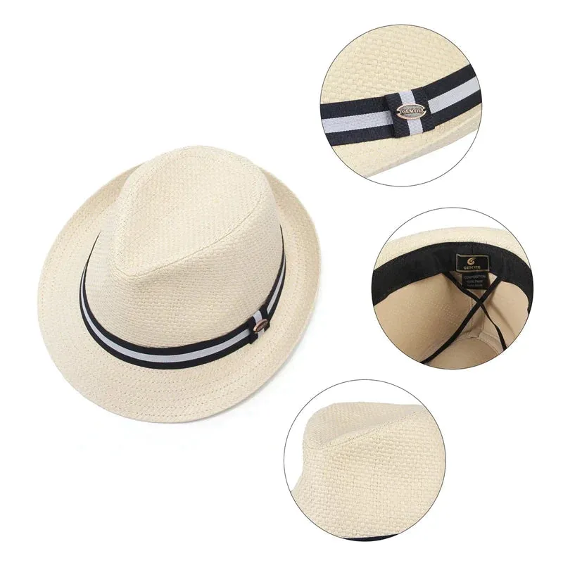 Fashionable Straw Panama Cap