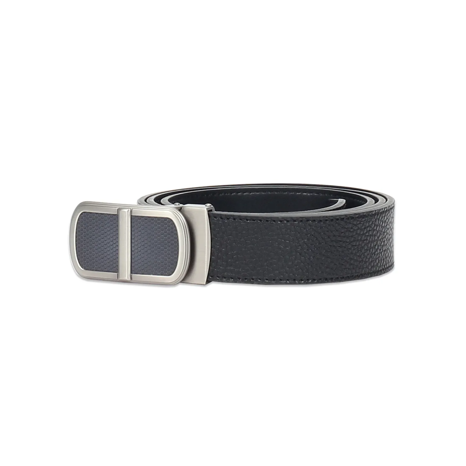 Finn men's belt with stylish box buckle