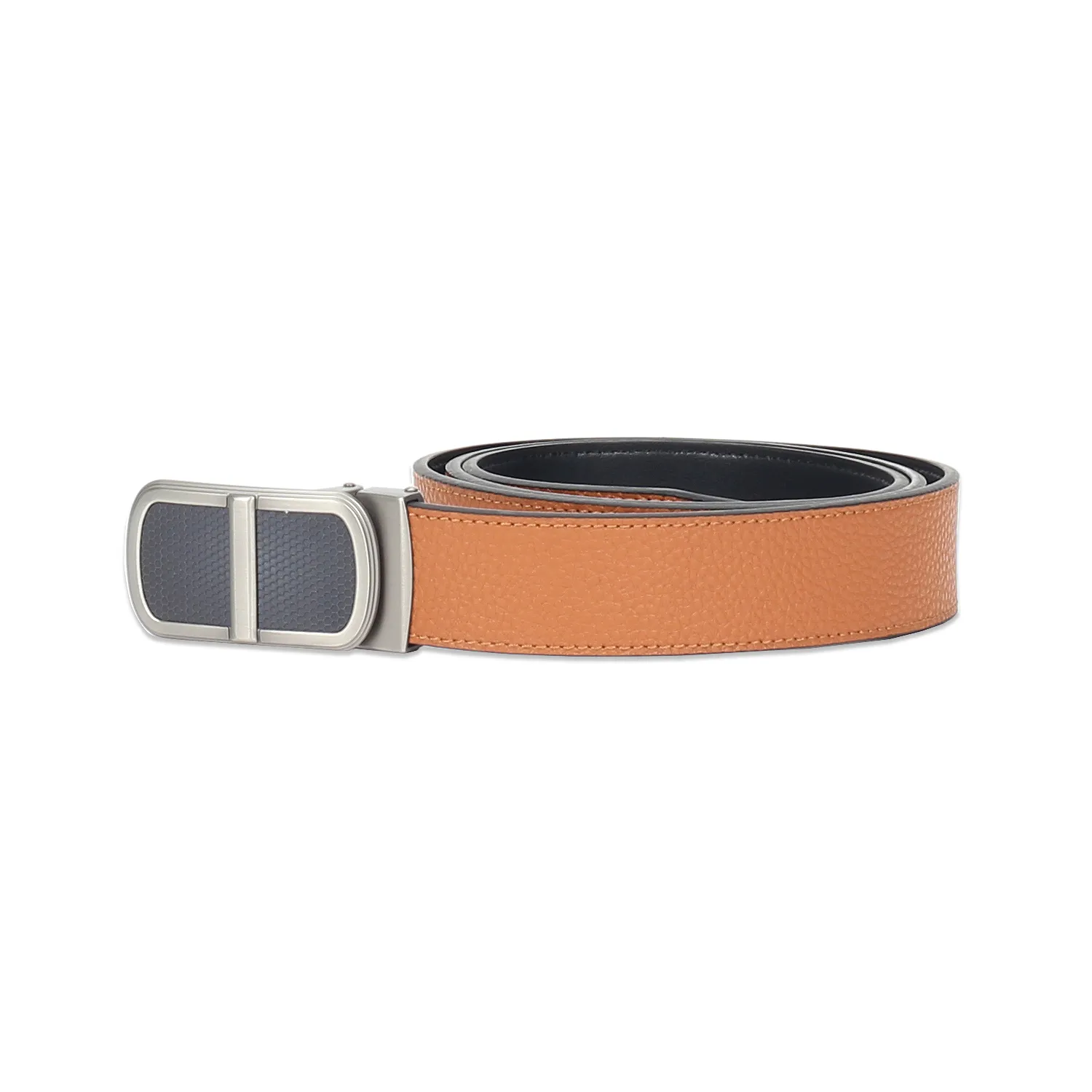 Finn men's belt with stylish box buckle