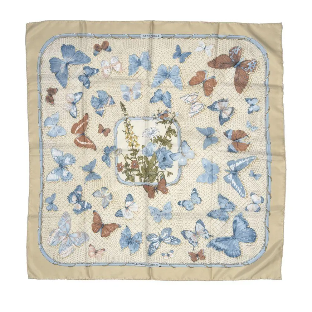 Hermès Farandole Square Silk Scarf