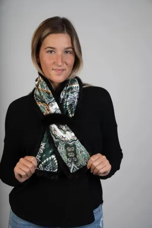 Hermès-Inspired Scarf with Pull-Through