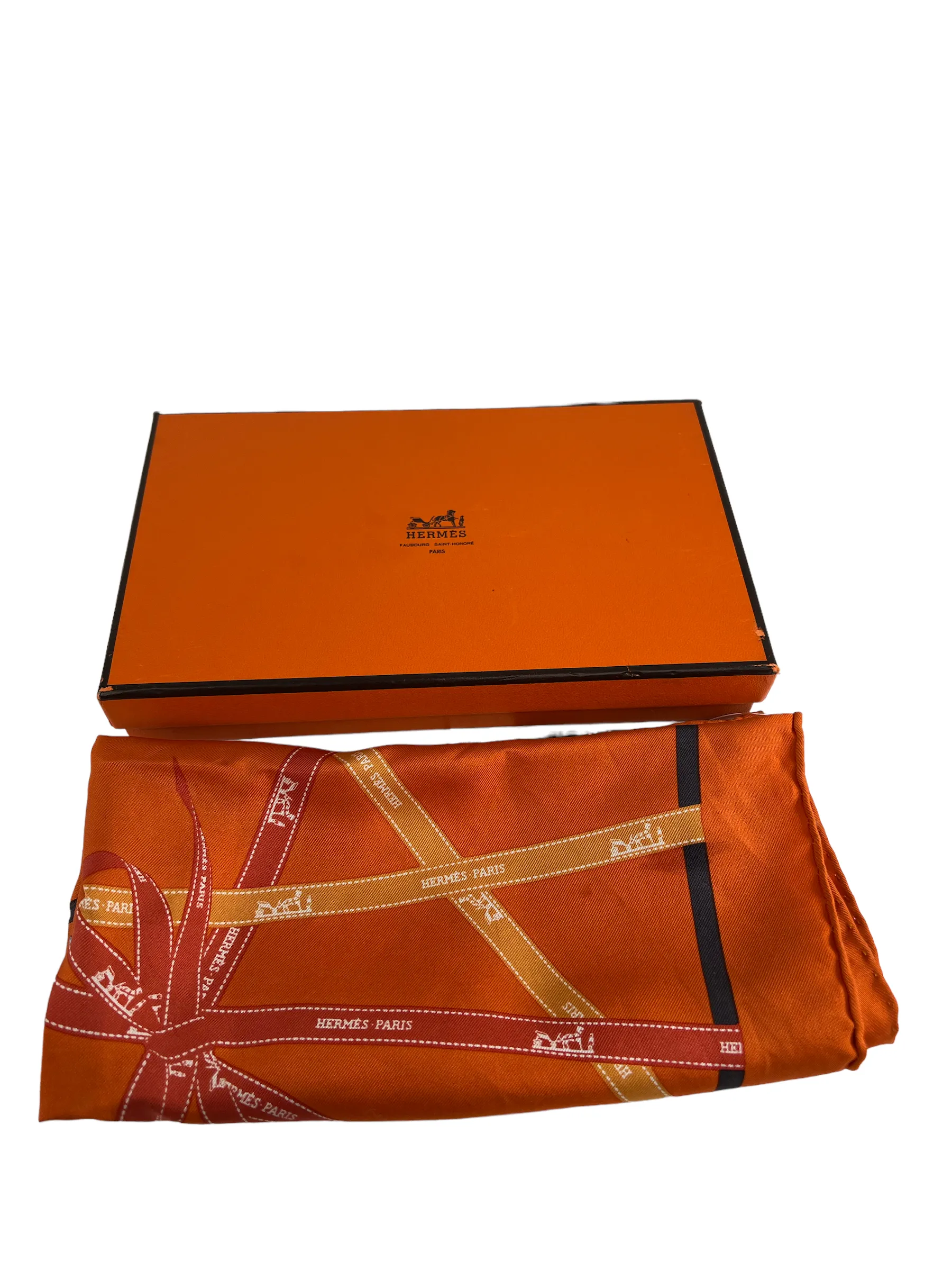 Hermès Pocket Square Silk Scarf