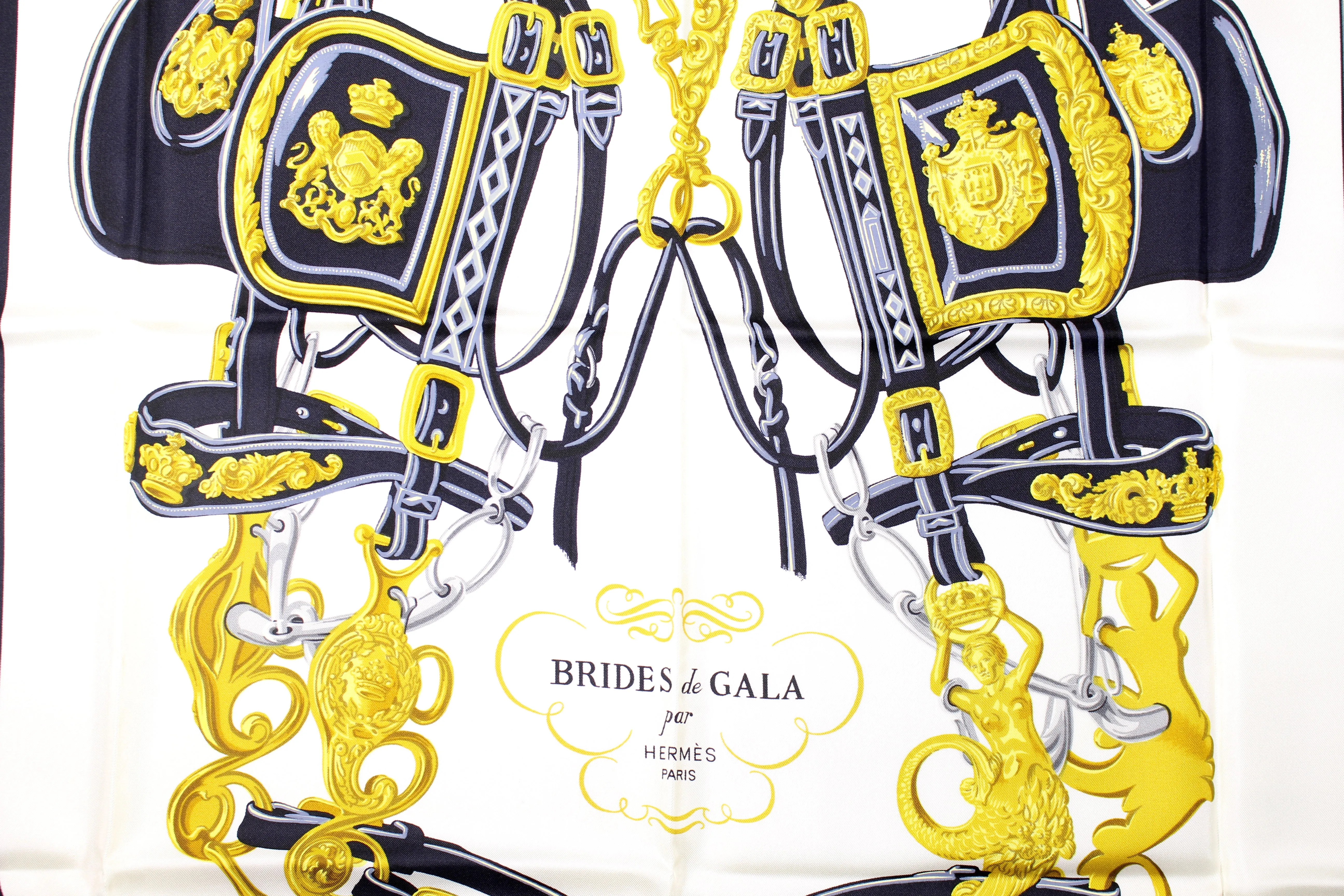 HERMÈS scarf “Brides de Gala” by Hugo Grygkar