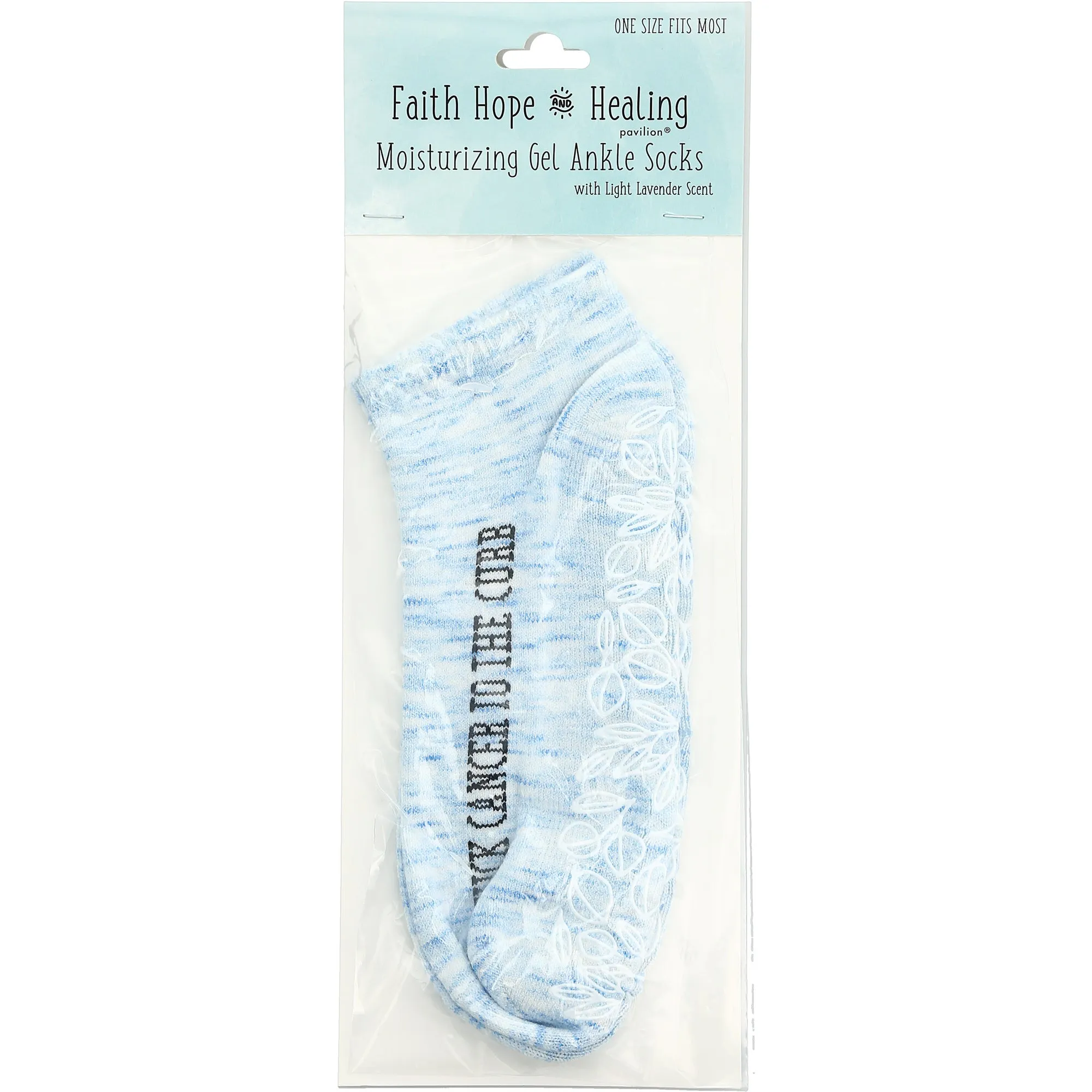 Kick Cancer Low Cut, Moisturizing Gel Socks Scent: Light Lavender