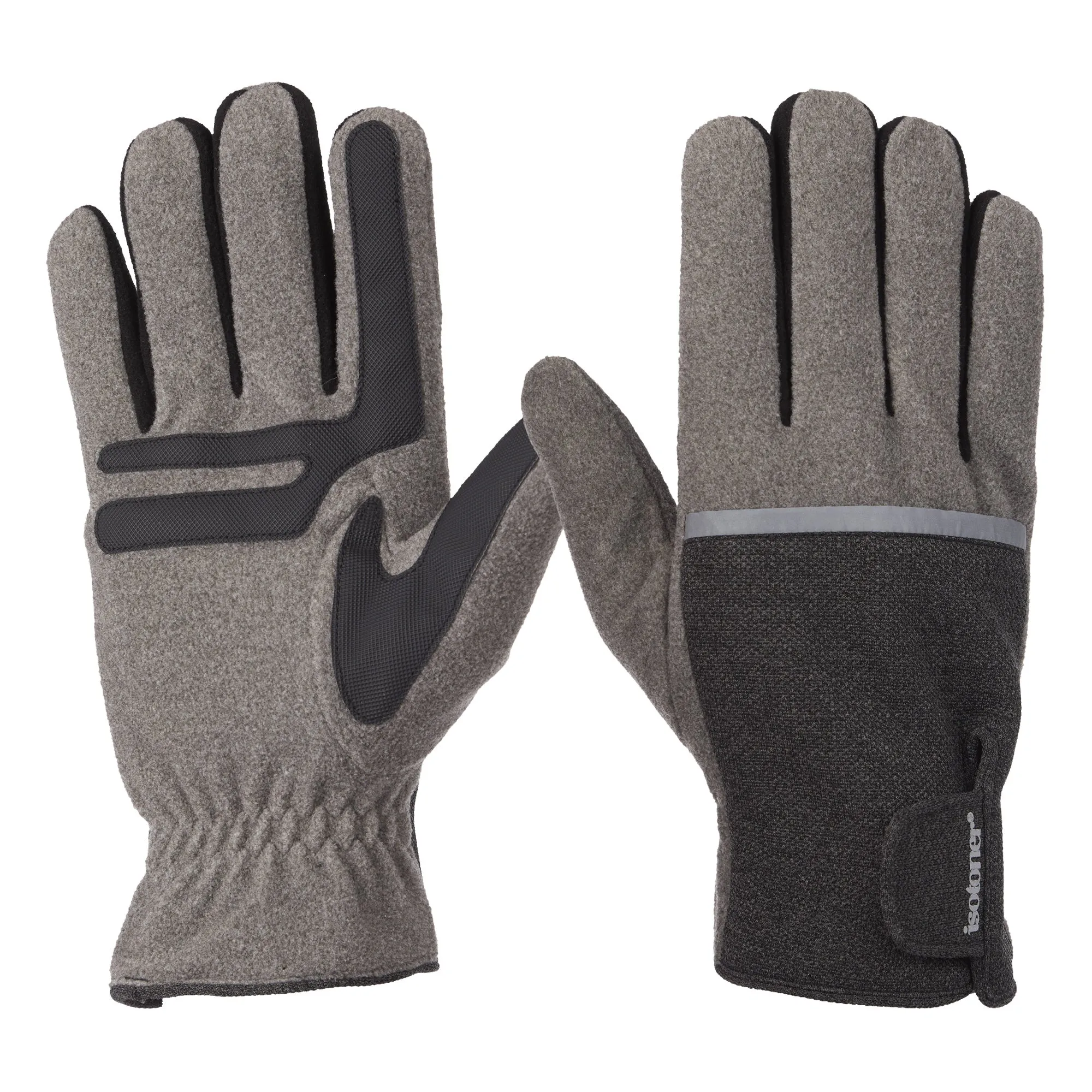 Men's Fleece Tech Stretch and Water Repellent Touchscreen Gloves