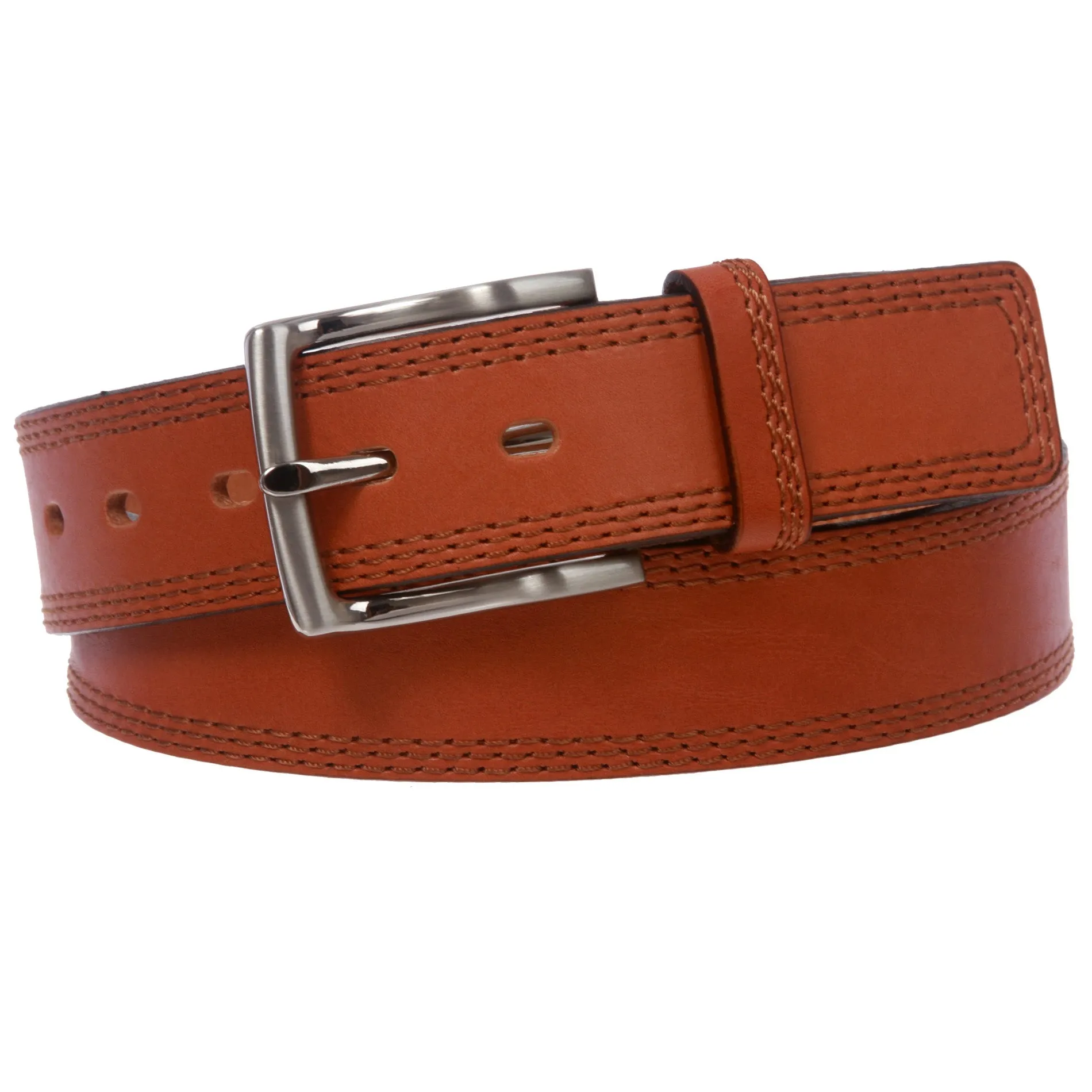 Men's Full Grain Italian Leather Casual Belt