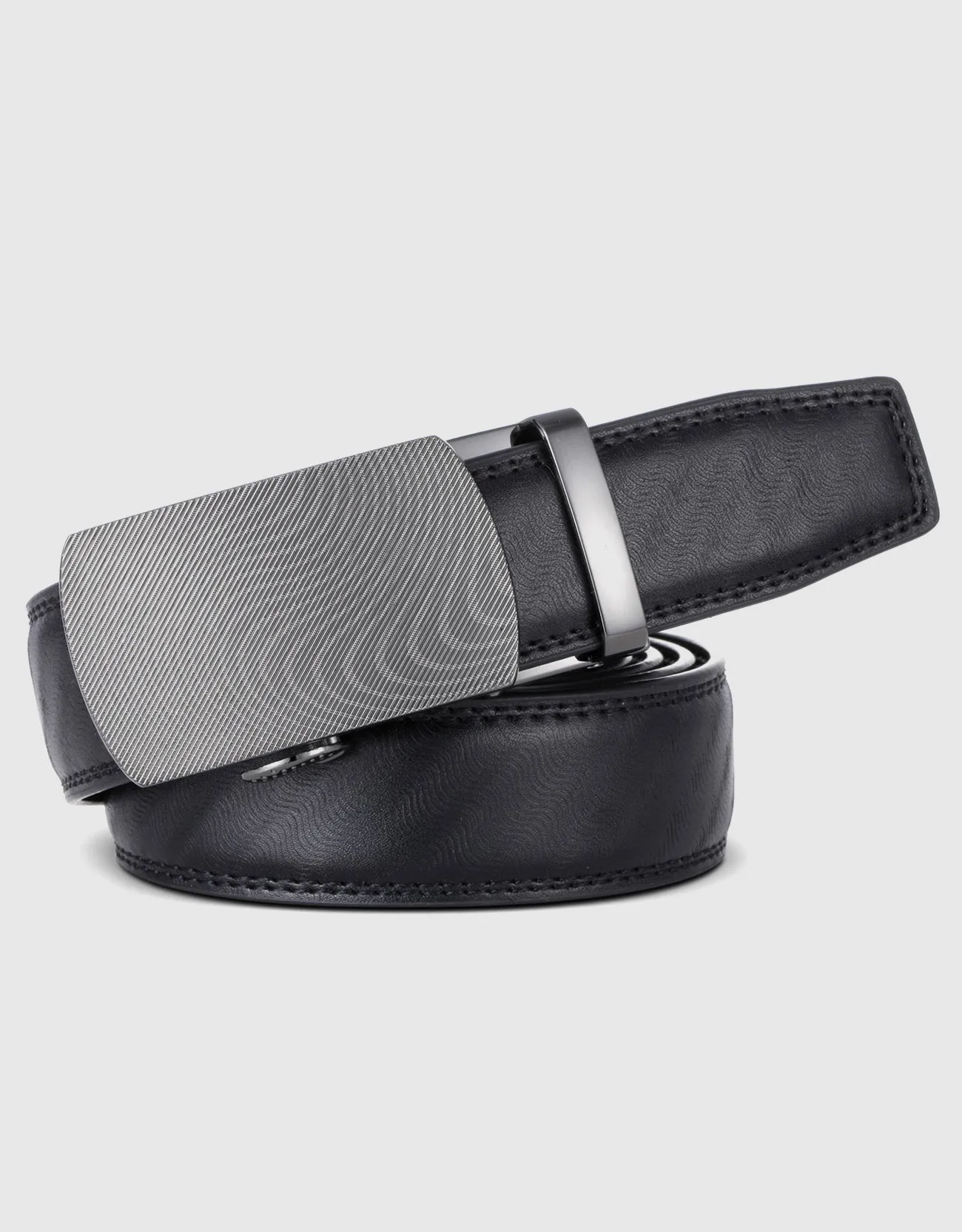 Men's Winding Leather Ratchet Belt