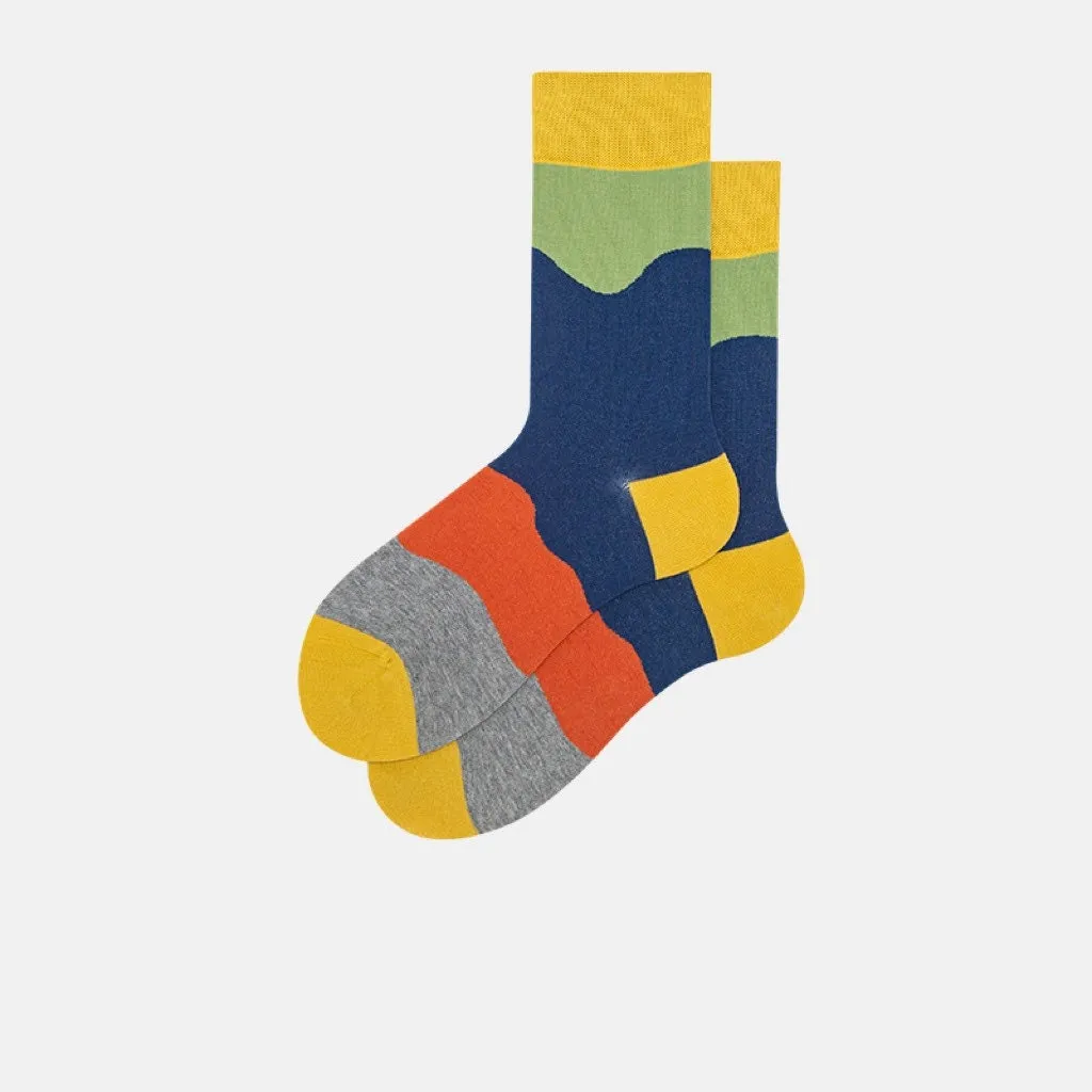 Miss June’s, Cool socks, colorful socks, striped socks,patterned socks, design socks,Unisex socks