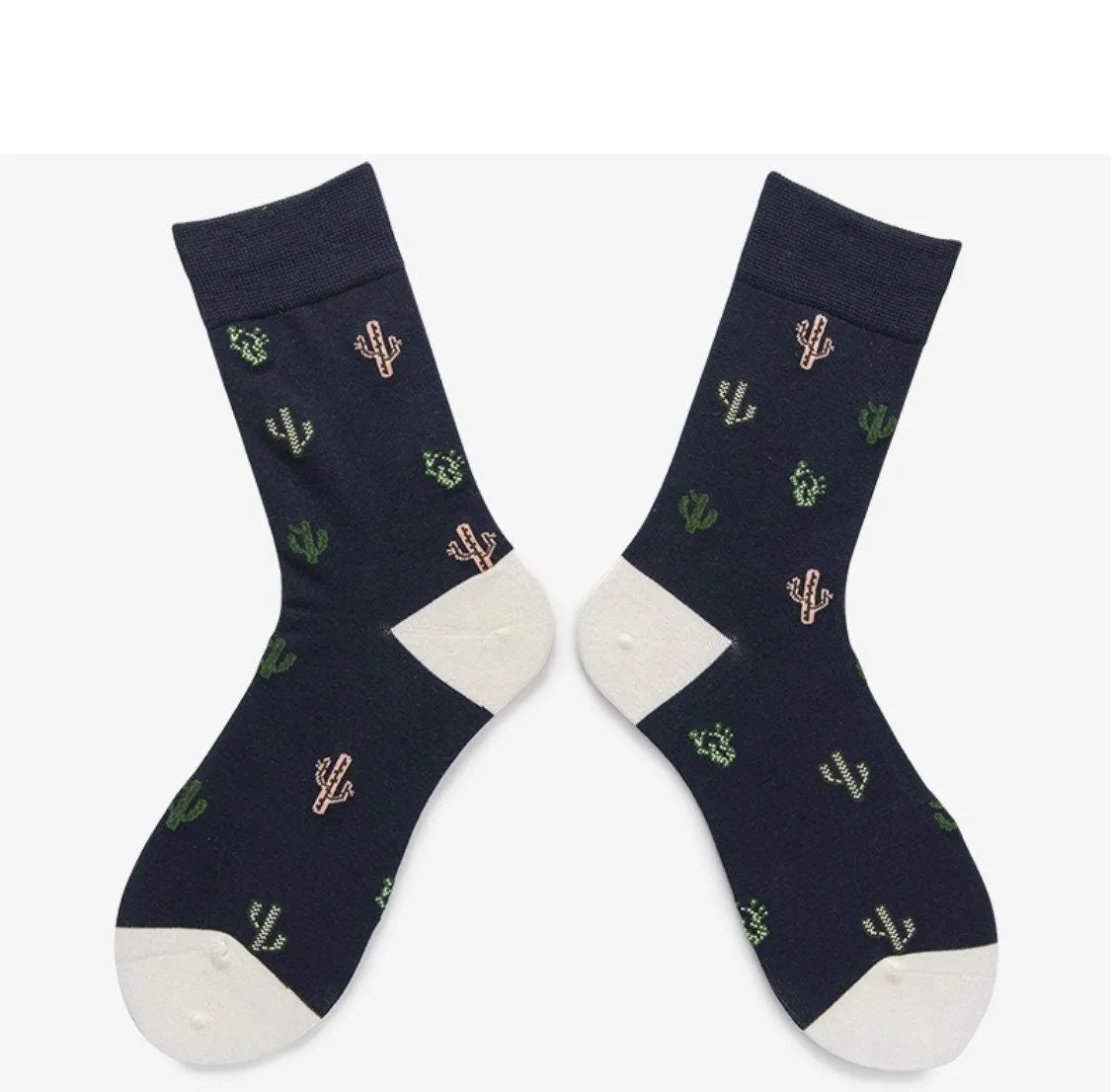 Miss June’s｜1 Pair cotton socks| Creative| Colorful | Cool | Patterned | Geometric socks| Unisex socks | Casual |