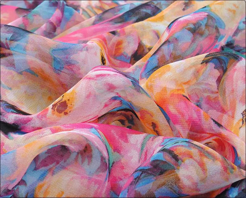 New foulard desigual Spring autumn thin silk scarves chiffon georgette women scarf summer sun hijab headscarf Headband