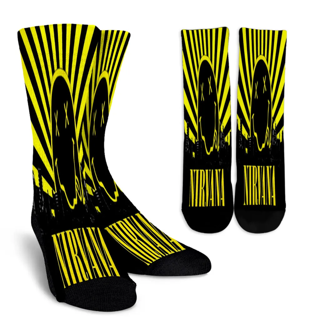 Nirvana Crew Socks