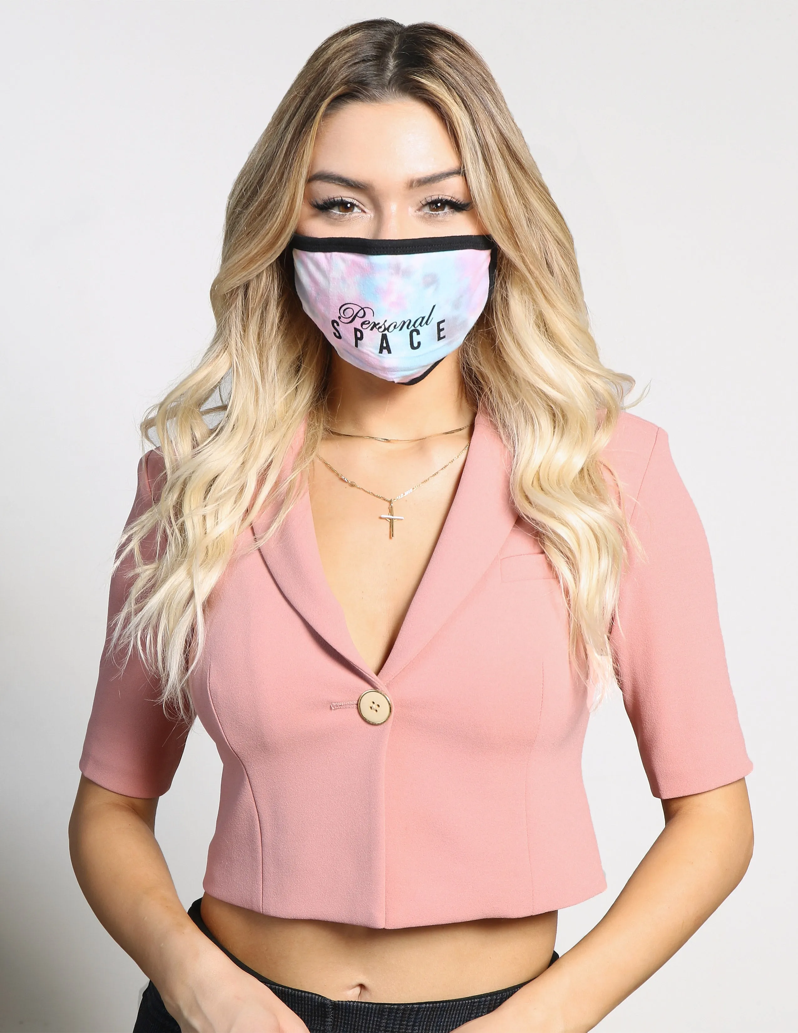 Personal Space Tie Dye Face Mask