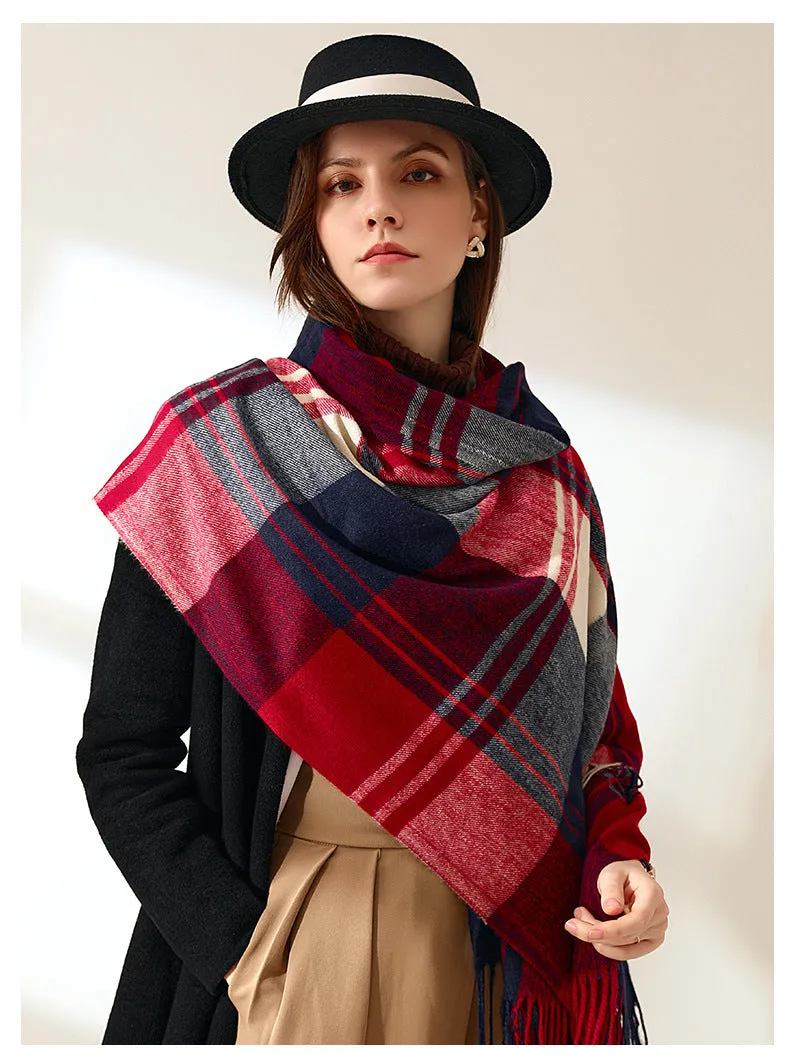 Plaid Tartan Scarves