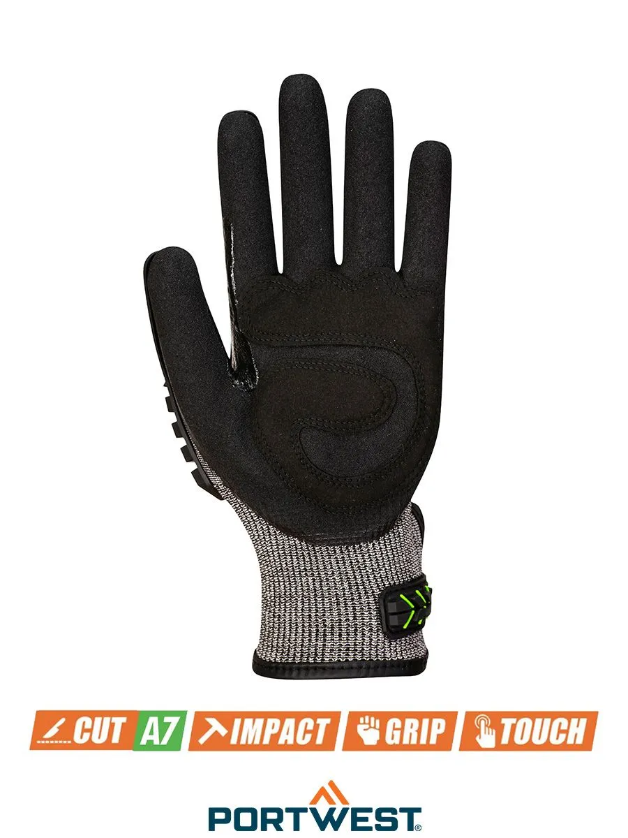 PortWest - VHR15 Nitrile Foam Impact Glove - A755