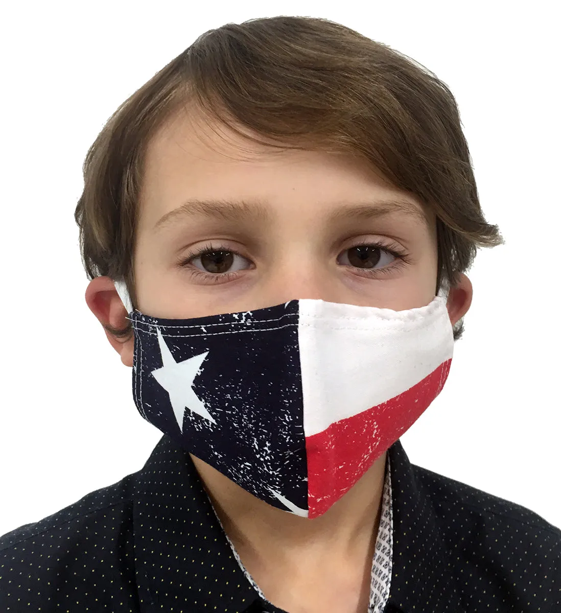 Reusable 2- Layers Cotton Face Mask- CHILD SIZE - 168C2181