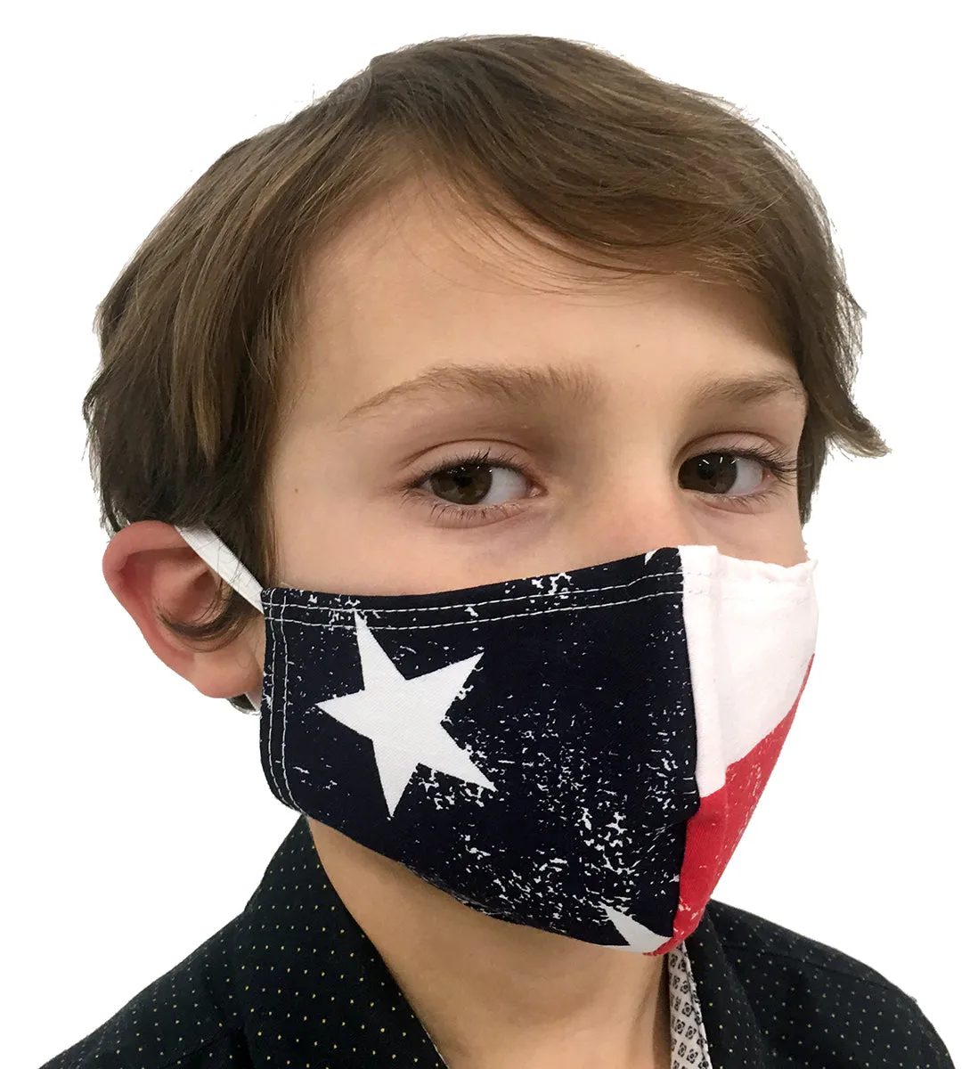 Reusable 2- Layers Cotton Face Mask- CHILD SIZE - 168C2181