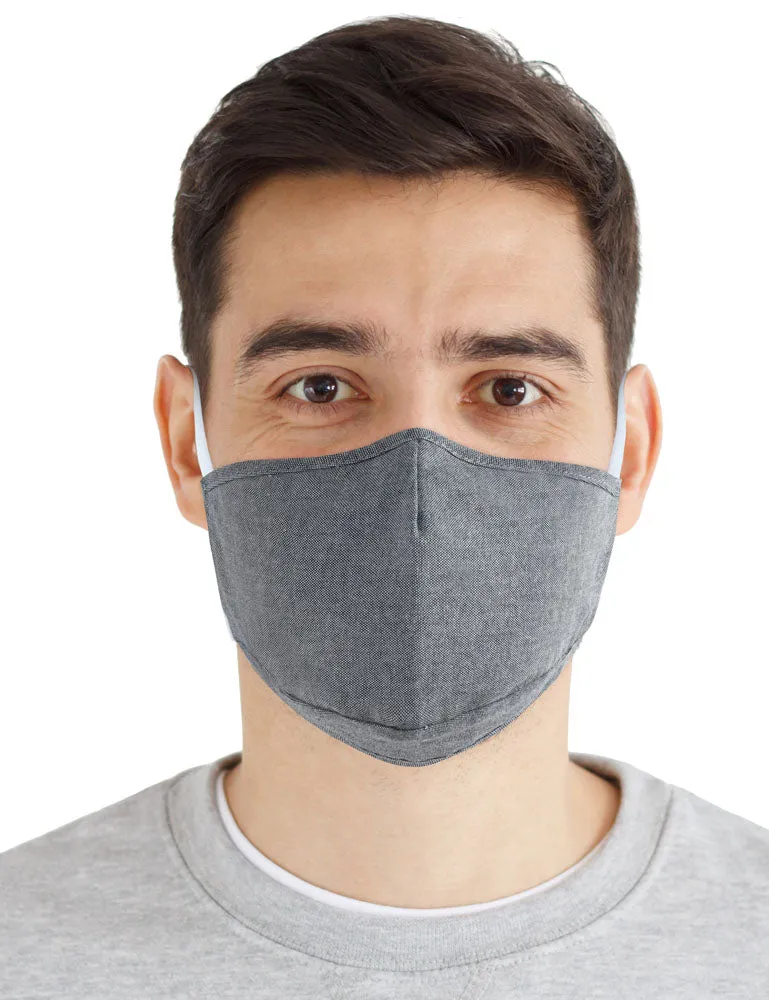 Reusable Fabric Face Mask Washable with Carbon Filter PM2.5 - Reusable Face Mask