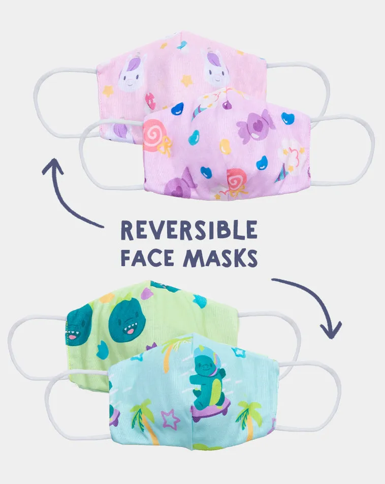 Reversible Face Masks (2-Pack)