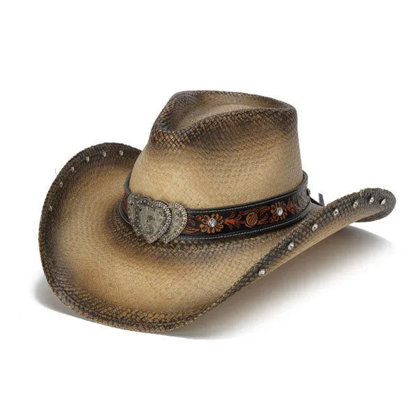 Stampede Hats - Heart Rhinestone Cowboy Hat