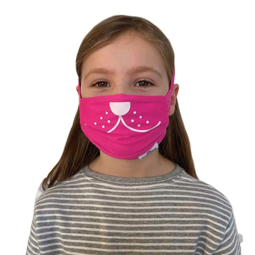 Trunki Reusable Mask Kids Twin Pack - Pink