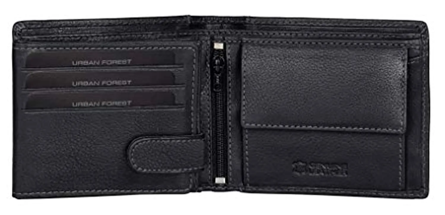 Wallet & Black Casual Belt Combo Gift Set for Men